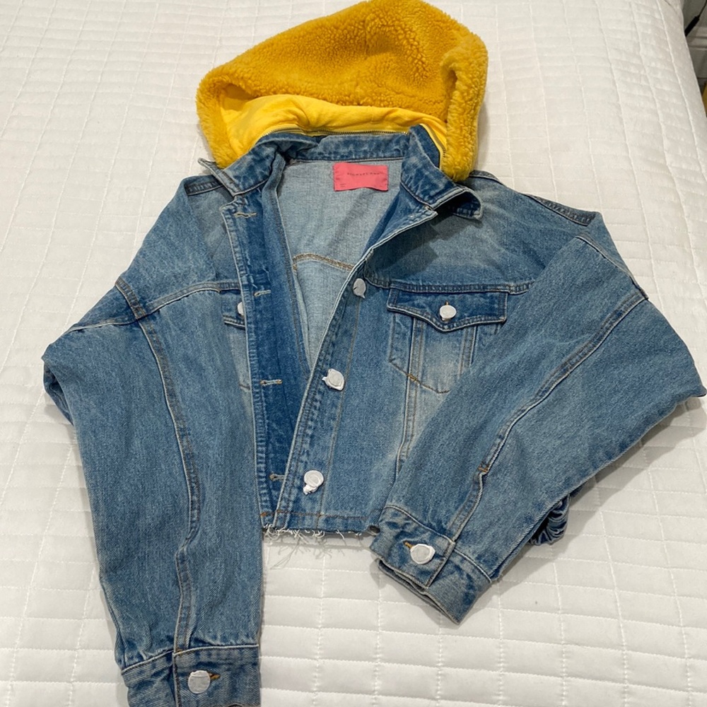 Denim Cropped Jacket